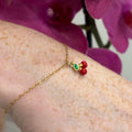 Bracelet Enfantin cerise