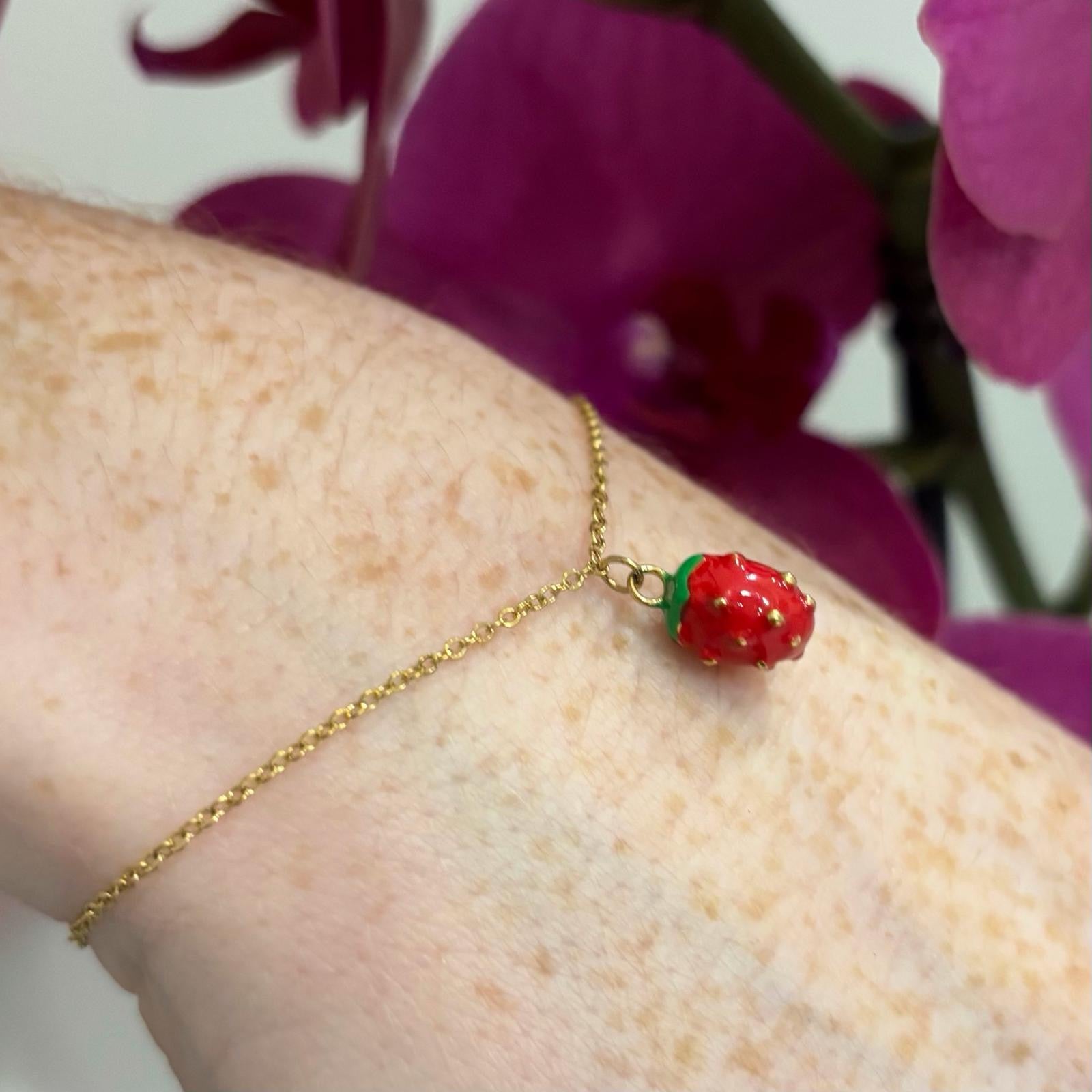 Bracelet Enfantin fraise