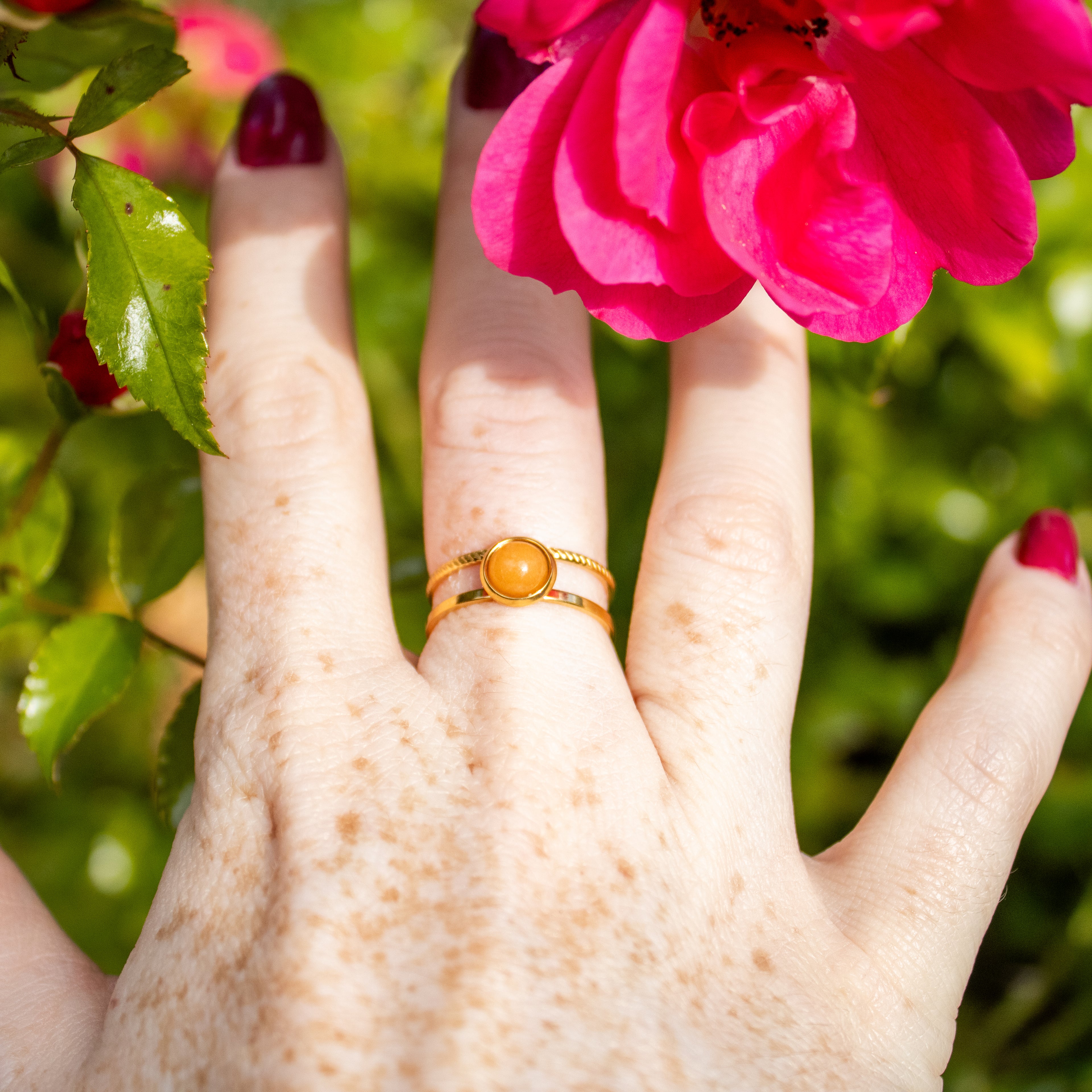 Bague Orange