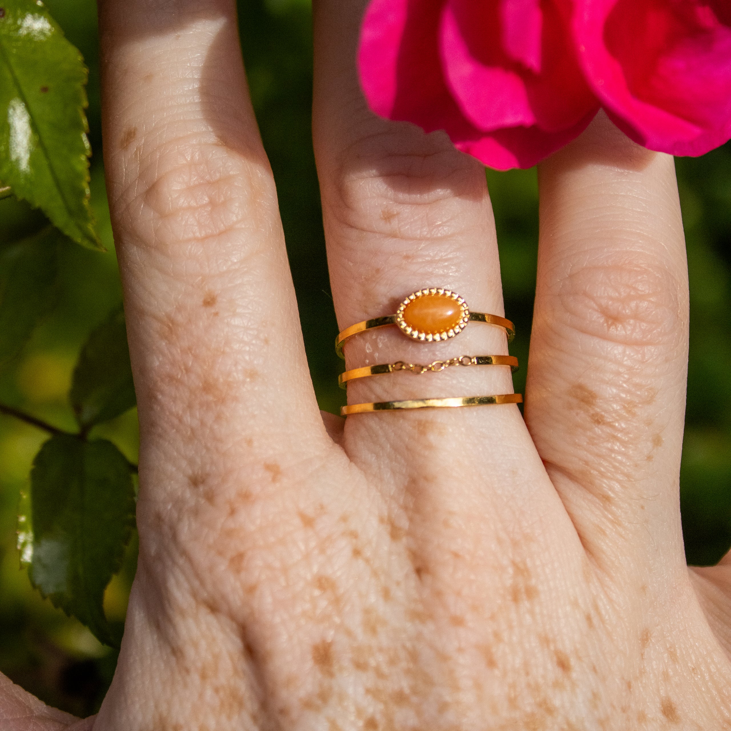 Bague Orange
