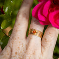 Bague Orange