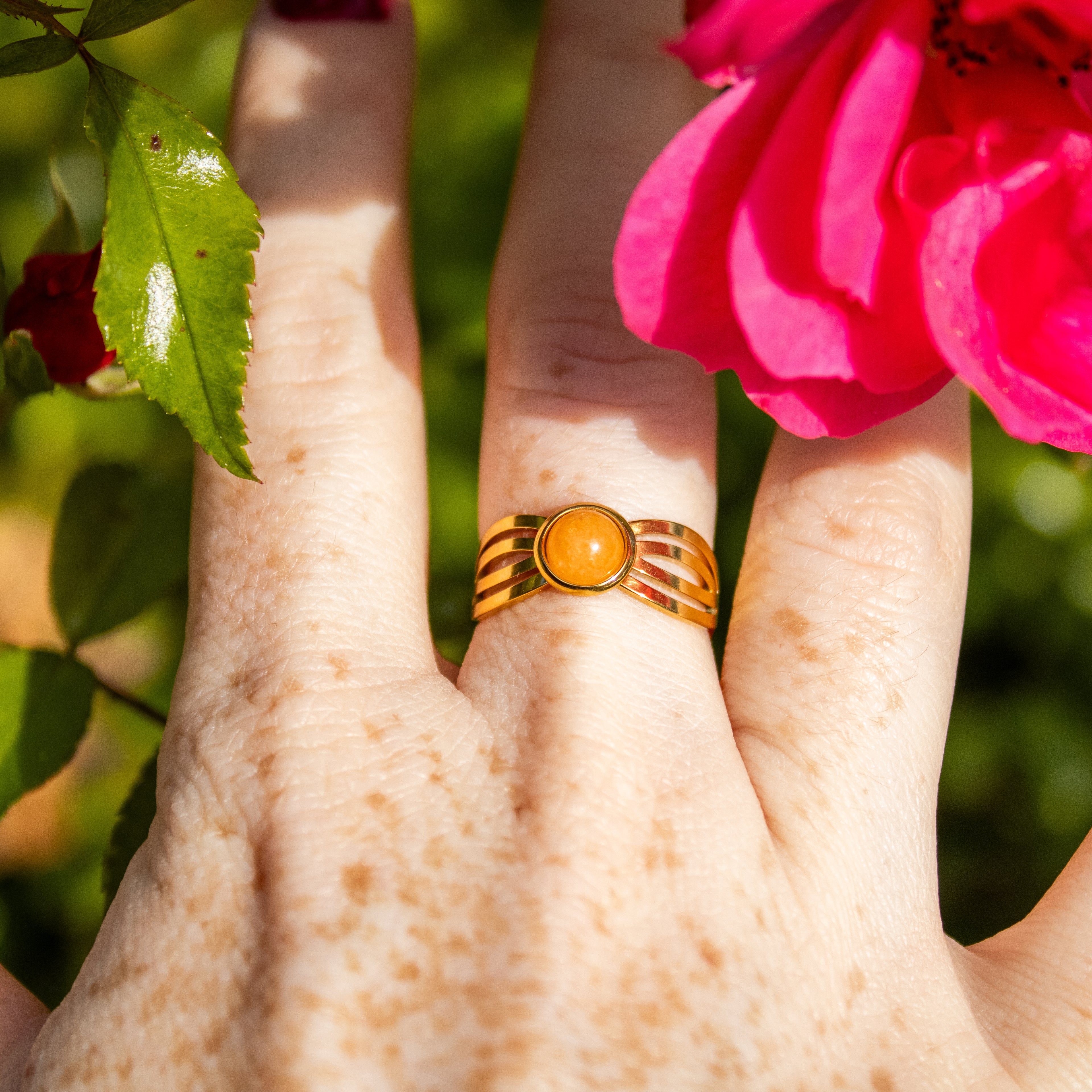 Bague Orange