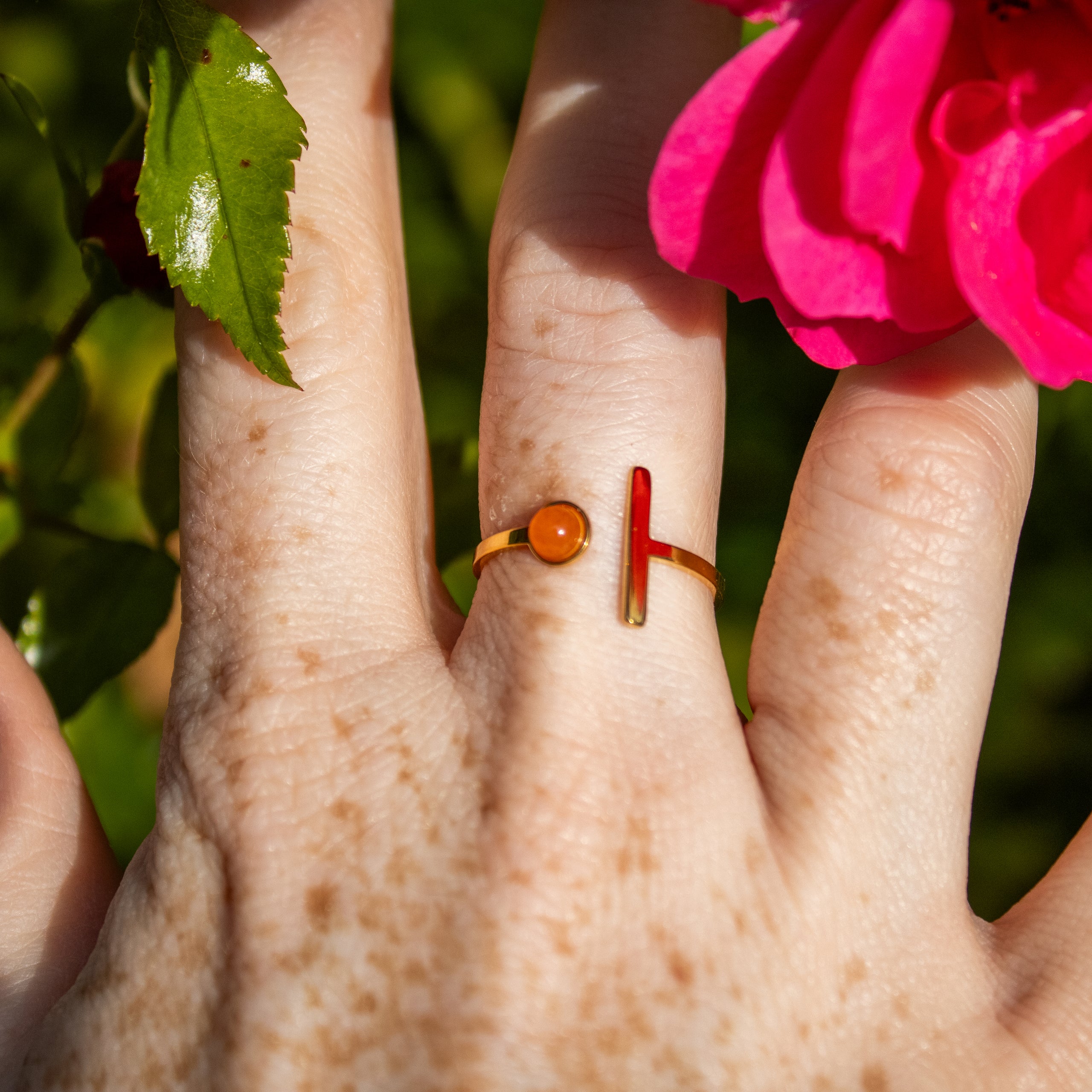 Bague Orange