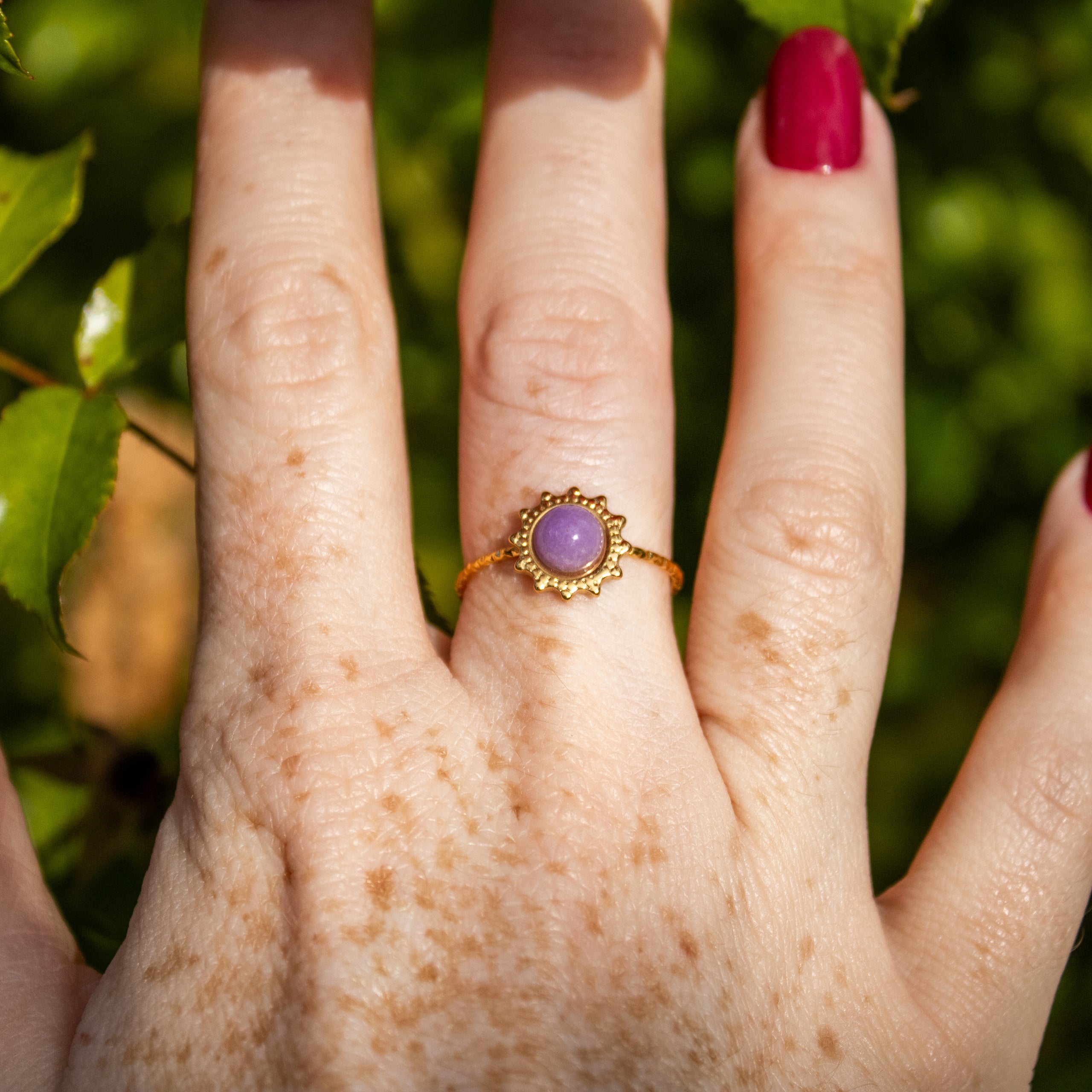 Bague Violette
