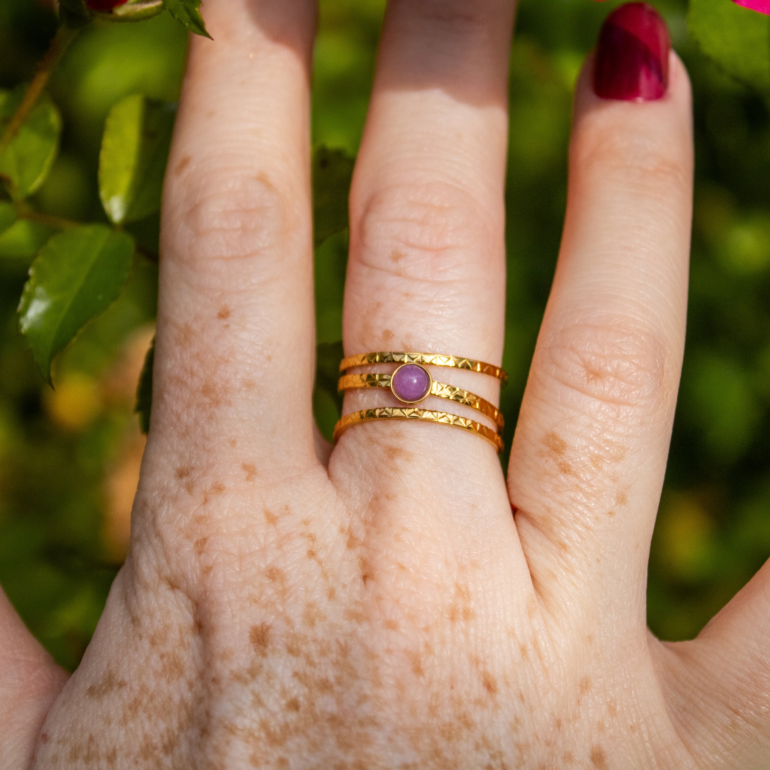 Bague Violette