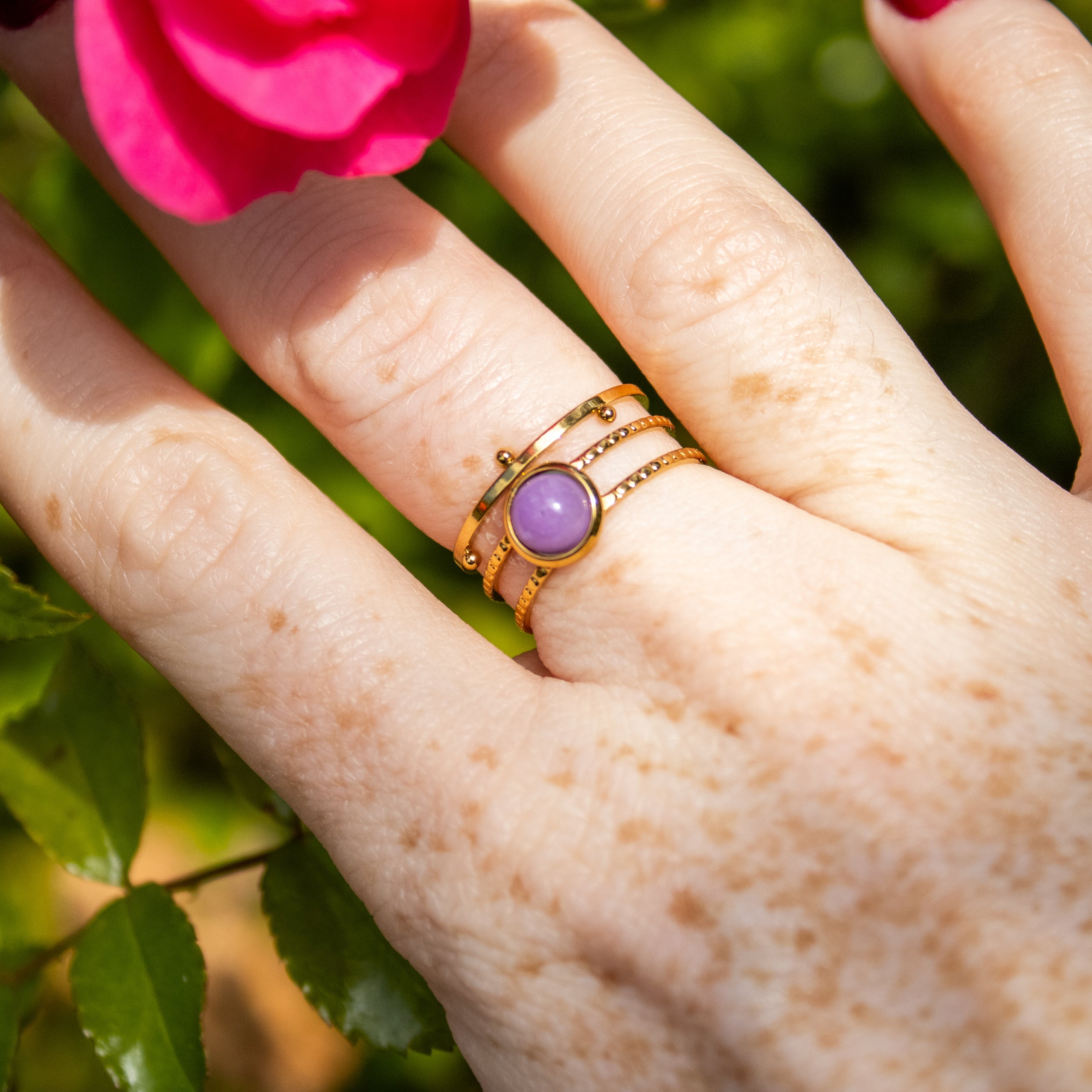 Bague Violette