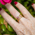 Bague Violette
