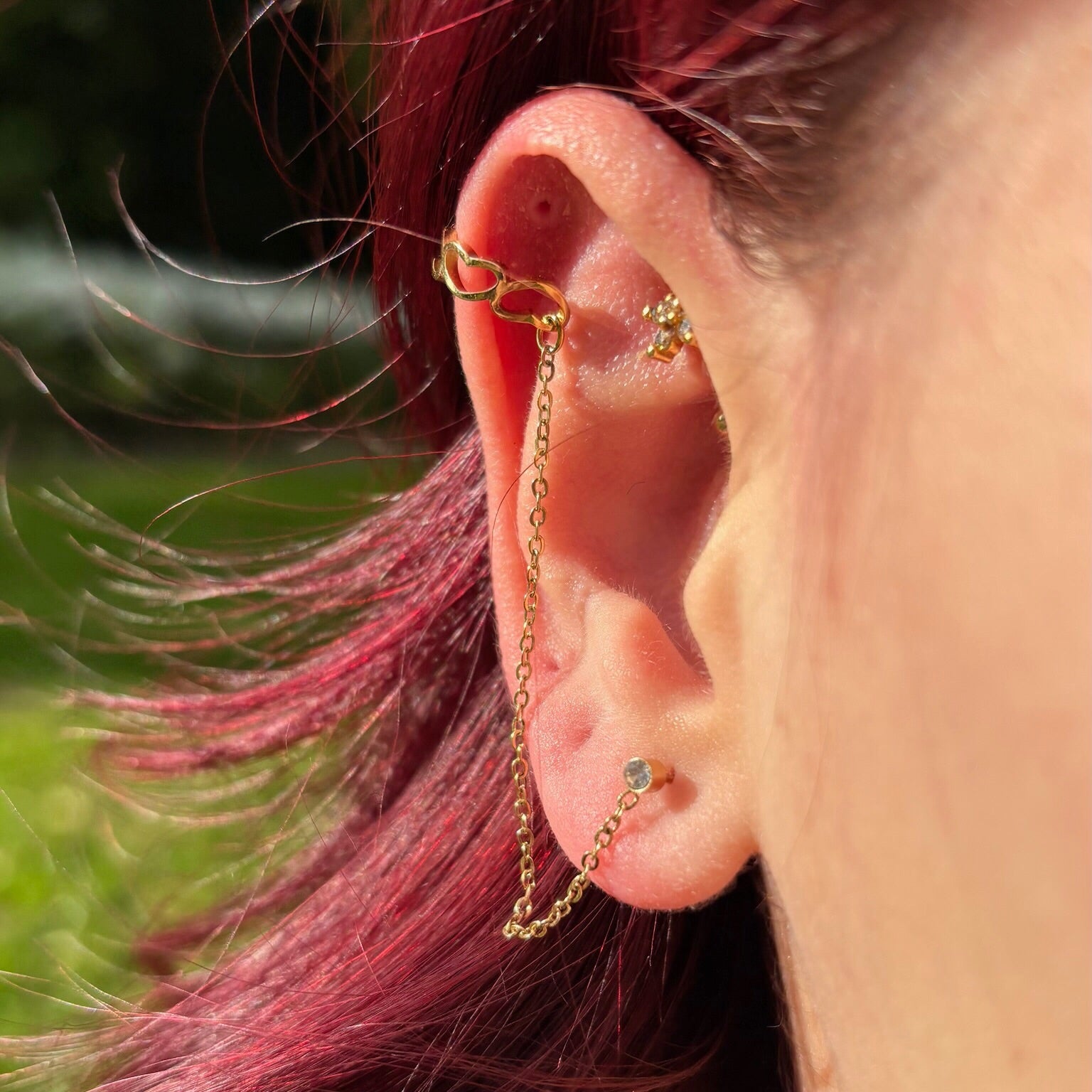 Boucle d'oreille Marie