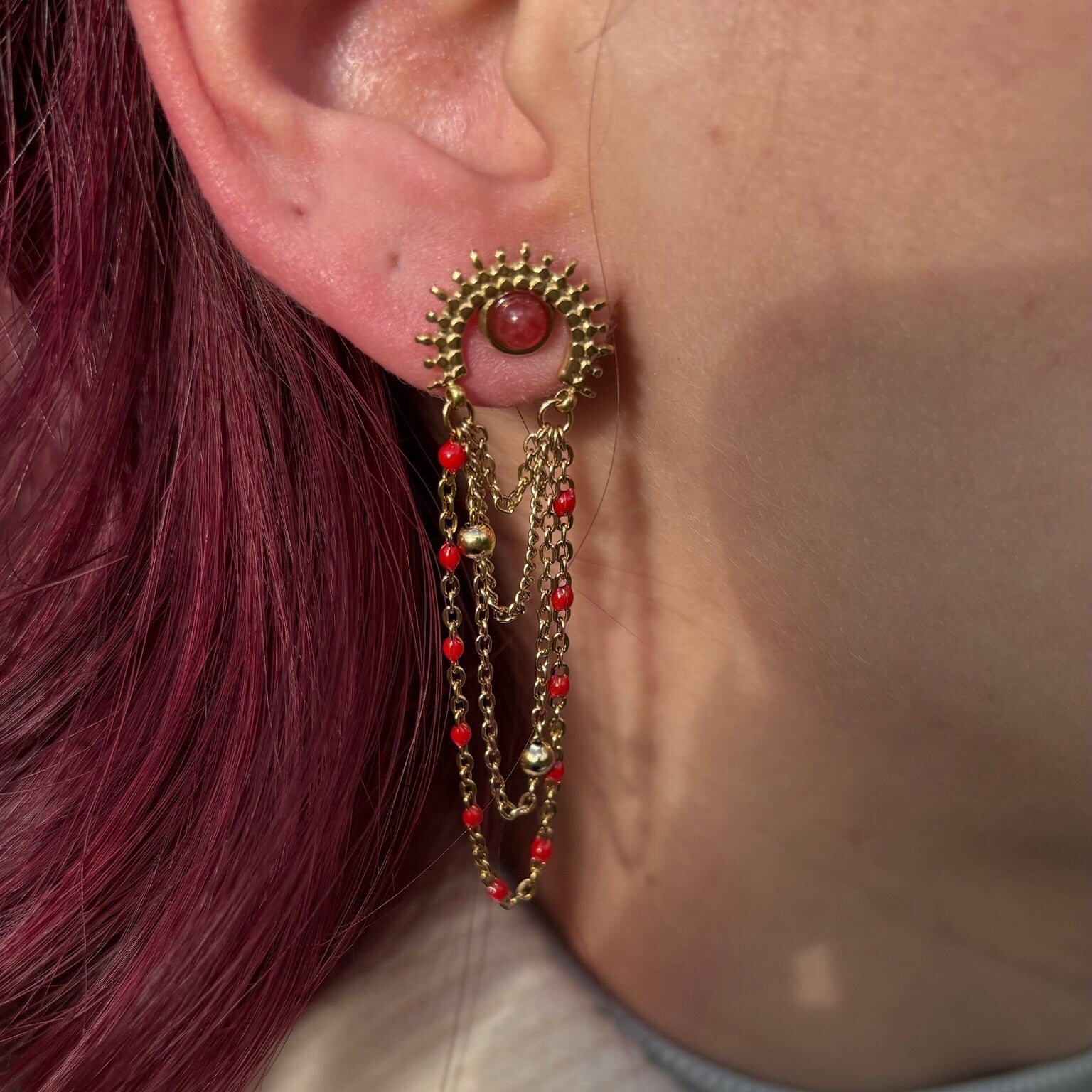 Boucles d'oreilles Gaelle