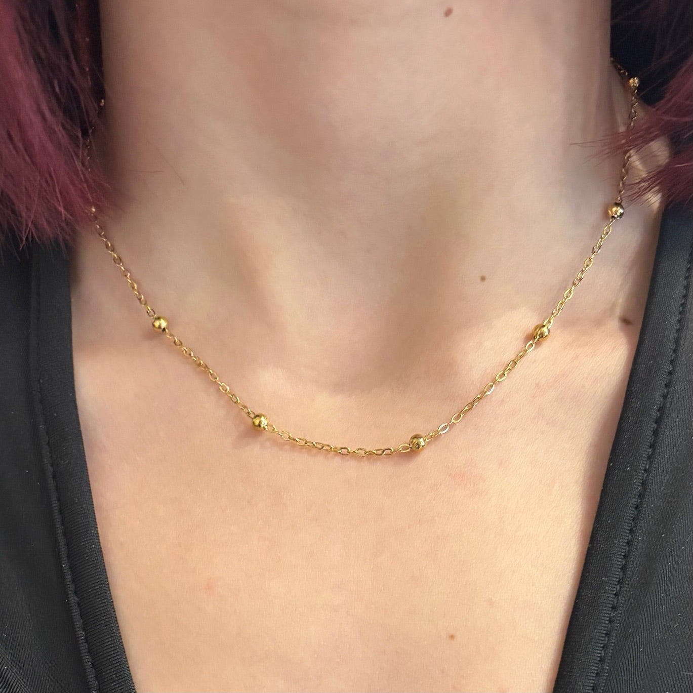 Collier Couleur Doré