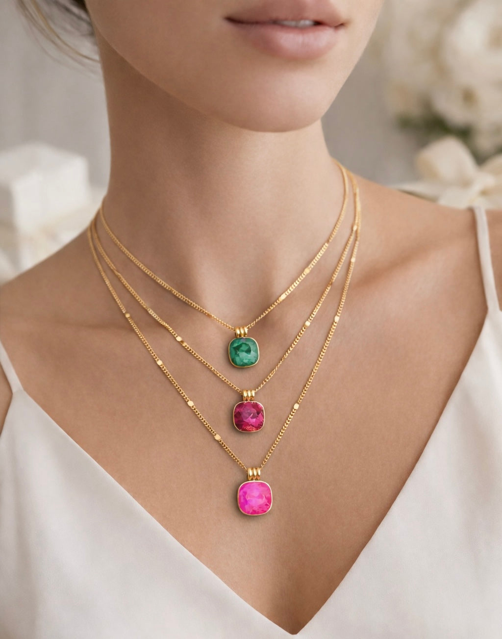 Collier Cristaux Swarovski